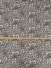 Cedar Brown/Muted Black/Dark Vanilla/Multi Polyester/Lycra Animal Print Brushed Jersey Knit 56W