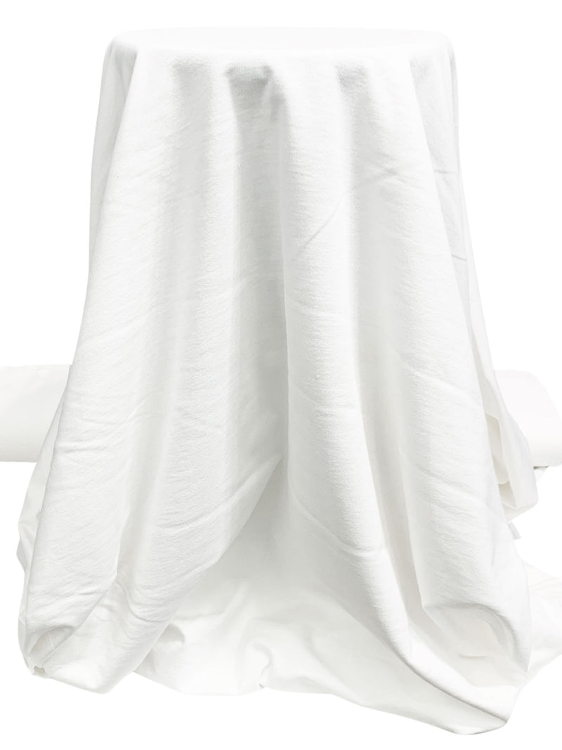 White 100% Cotton PFD French Terry Knit - Michael Stars - 66W