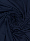 Navy Blue Rayon/Lycra Jersey Knit - Michael Stars - 60W