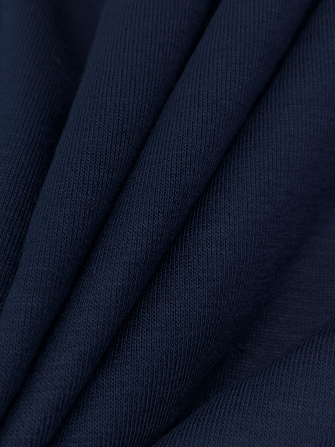 Navy Blue Rayon/Lycra Jersey Knit - Michael Stars - 60W