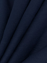 Navy Blue Rayon/Lycra Jersey Knit - Michael Stars - 60W