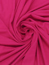 Deep Fruit Punch Pink Polyester/Rayon/Spandex Brushed Sweater Knit - Michael Stars - 52W