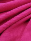 Deep Fruit Punch Pink Polyester/Rayon/Spandex Brushed Sweater Knit - Michael Stars - 52W