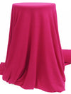 Deep Fruit Punch Pink Polyester/Rayon/Spandex Brushed Sweater Knit - Michael Stars - 52W