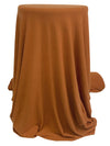 Rust Orange Polyester/Rayon/Spandex Brushed Sweater Knit - Michael Stars - 52W