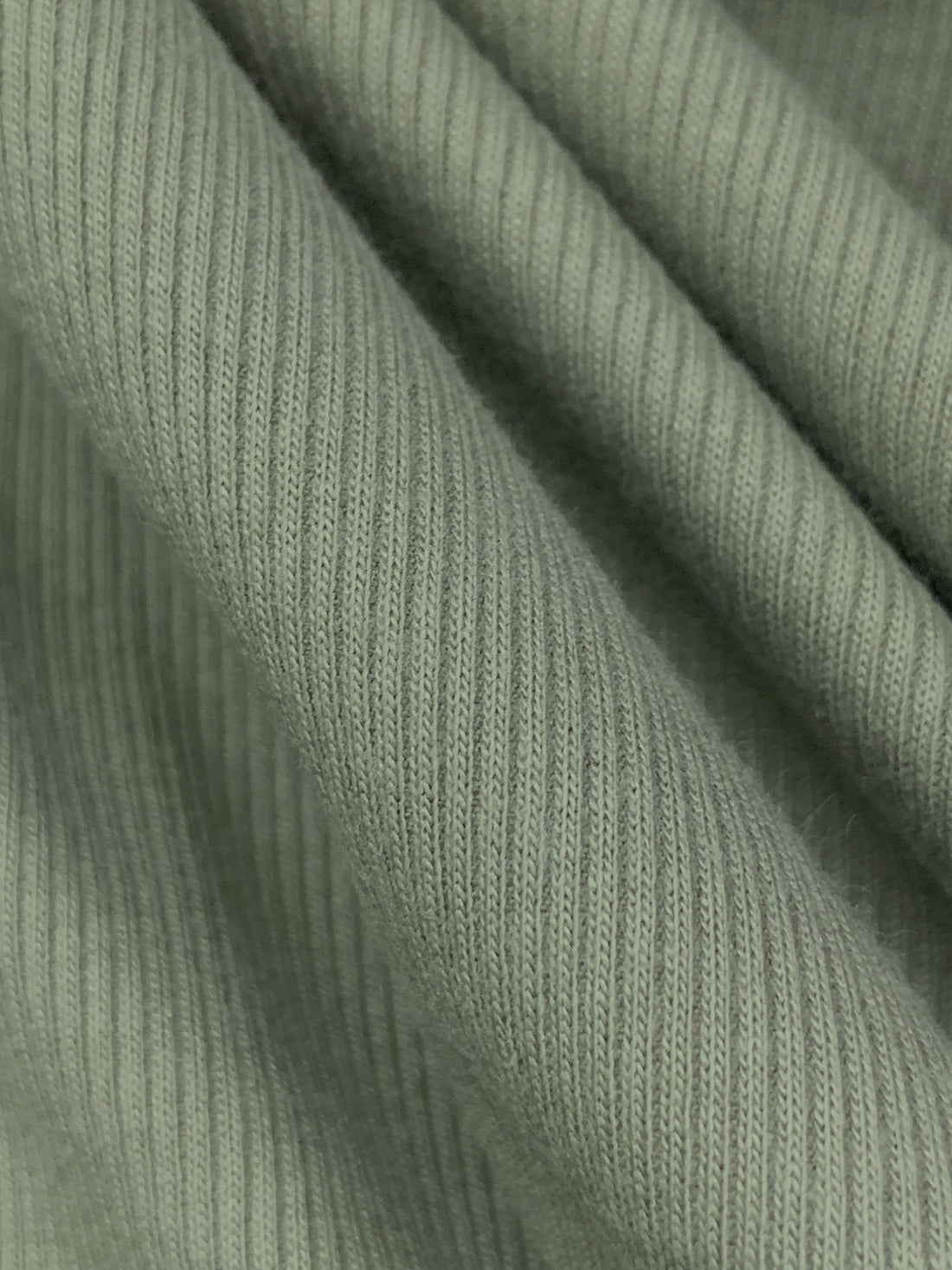Laurel Green Cotton/Rayon/Spandex Rib Knit - Michael Stars - 44W
