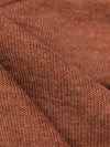Rust Brown Polyester/Rayon/Spandex Brushed Sweater Knit - Michael Stars - 54W
