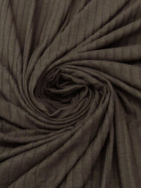 Willow Brown Rayon/Polyester/Spandex 8x4 Wide Rib Sweater Knit - Michael Stars - 48W