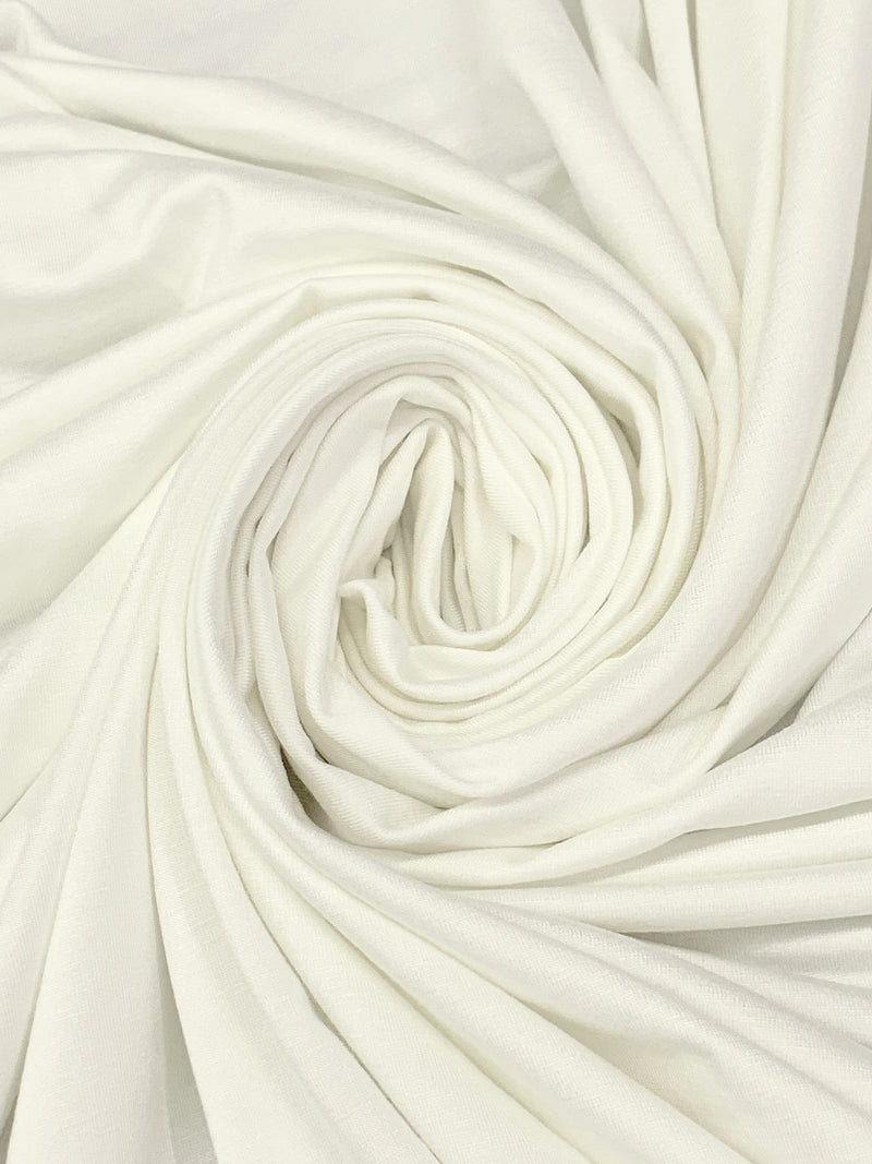 Eggshell Rayon/Lycra Jersey Knit - Michael Stars - 58W