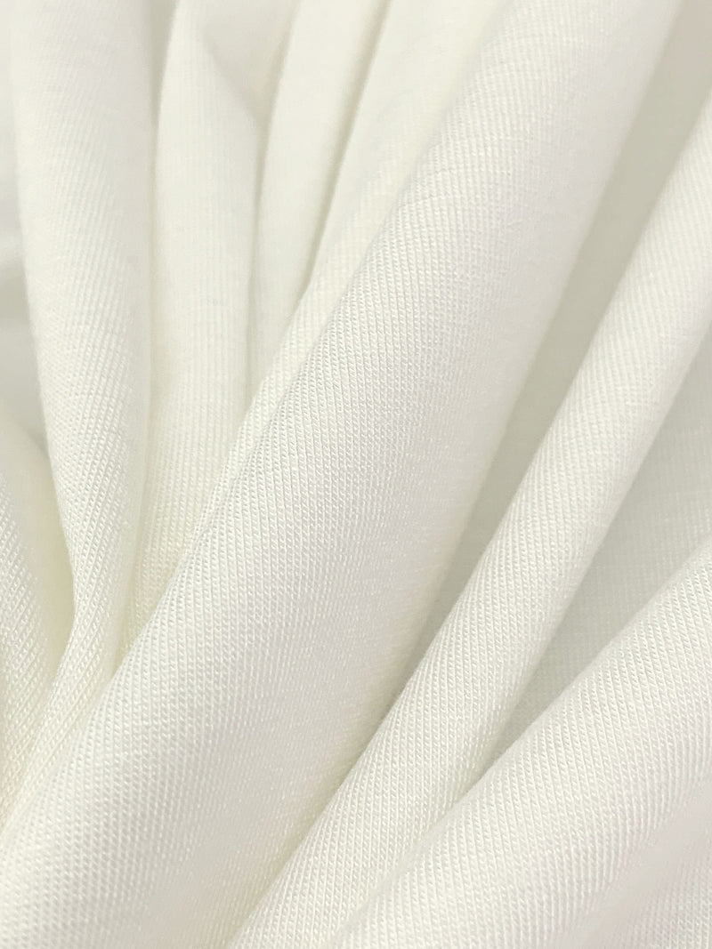 Eggshell Rayon/Lycra Jersey Knit - Michael Stars - 58W