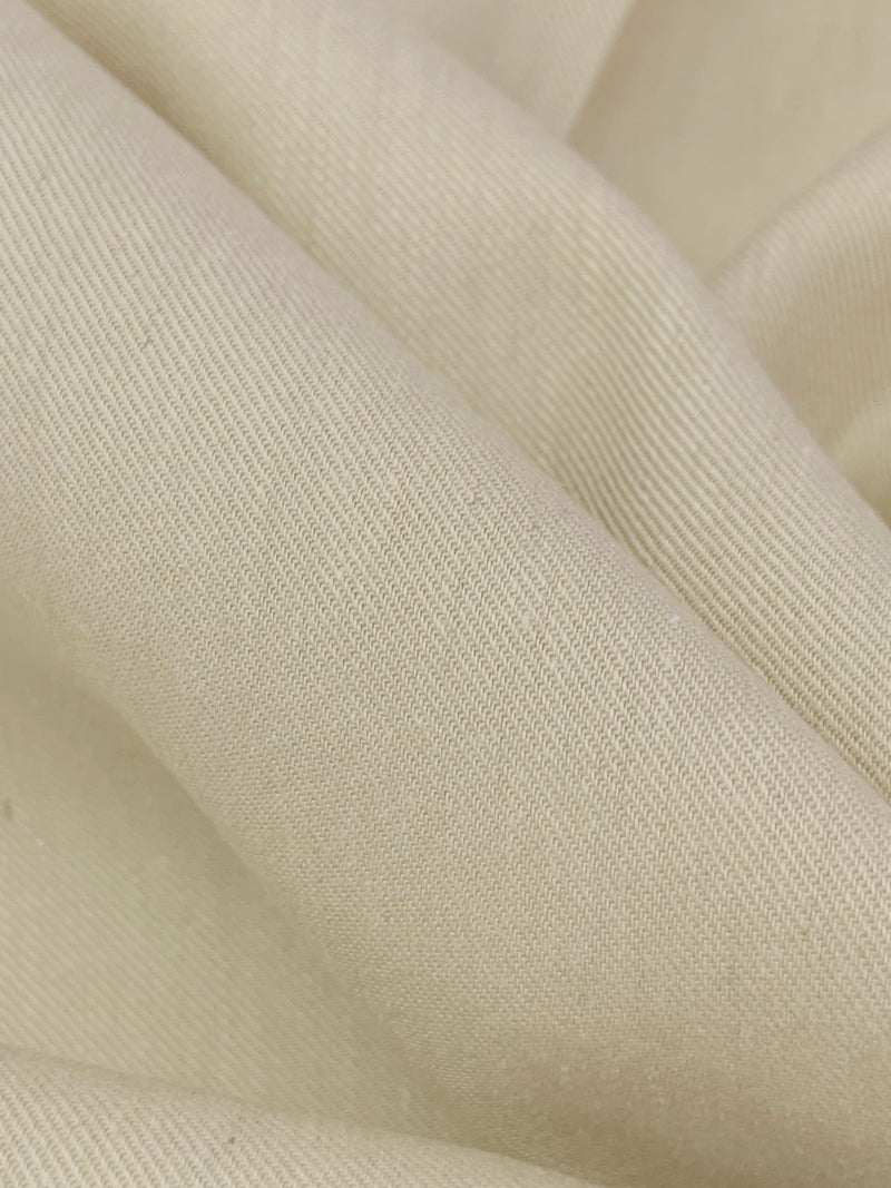 Sandstone 100% Cotton Brushed Twill Shirting - NY Designer - 56W