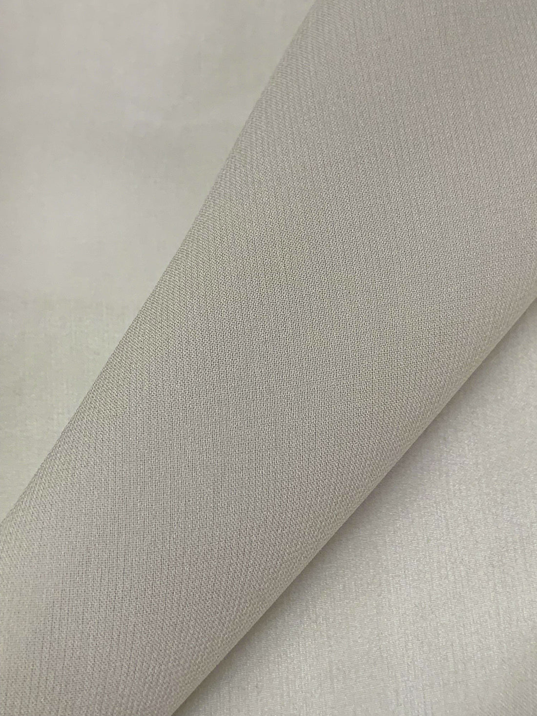 Silver Birch Gray 100% Silk Chiffon 54W