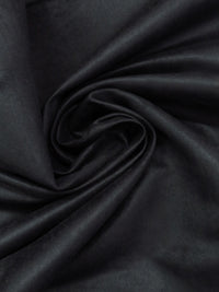 Raven Black 100% Polyester Suede Suiting - NY Designer - 60W