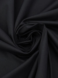 Black Cotton/Lycra Stretch Twill Bottom Weight Woven - NY Designer - 54W