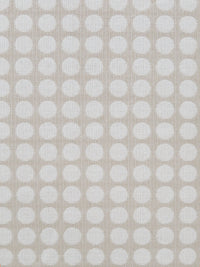 Sand Dollar/White 100% Polyester Polka Dot Jacquard Suiting - NY Designer - 58W
