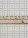 Sand Dollar/White 100% Polyester Polka Dot Jacquard Suiting - NY Designer - 58W