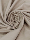 Sand Dollar/Pale Rose Taupe Nylon/Lycra Vertical Ribbed Activewear Knit - Beyond Yoga - 56W