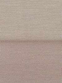 Sand Dollar/Pale Rose Taupe Nylon/Lycra Vertical Ribbed Activewear Knit - Beyond Yoga - 56W