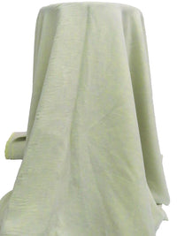 Light Yellow/Light Gray Polyester/Rayon Linen-Look Sheer Woven - Luxe Resort Designer - 52W