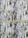 Smokey Gray/Olive Green/Amethyst/Multi 100% Polyester Tie-Dye Print Peachskin Blouse Weight Woven - NY Designer - 58W