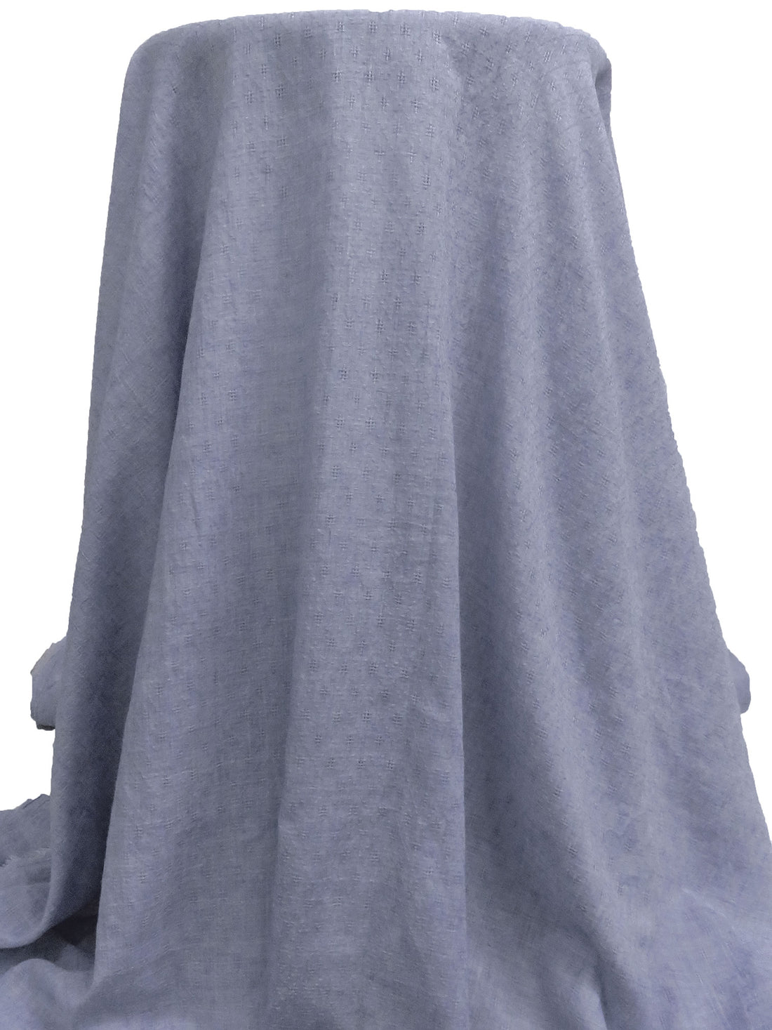 Lavender Blue 100% Rayon Diamond Leno Weave Gauze 56W