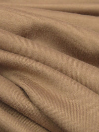 Tawny Brown Polyester/Lycra Double Brushed Knit 58W