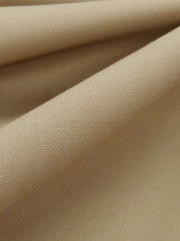 Camel Wool/Lycra Plain Weave Stretch Suiting - Imported From Italy - 58W