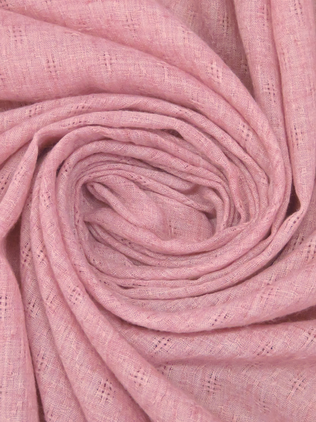 Pale Red 100% Rayon Diamond Leno Weave Gauze 58W