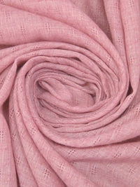 Pale Red 100% Rayon Diamond Leno Weave Gauze 58W