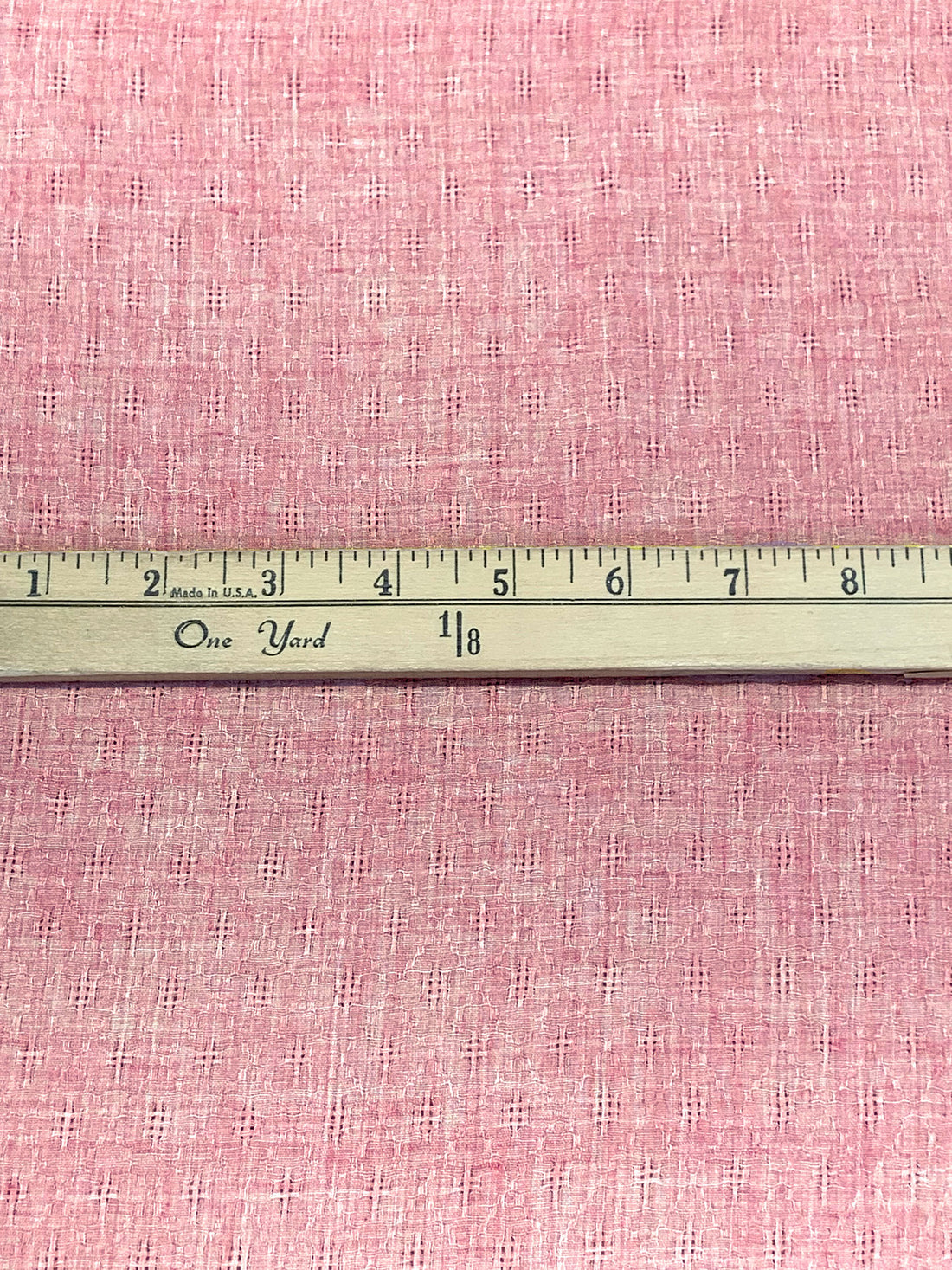 Pale Red 100% Rayon Diamond Leno Weave Gauze 58W