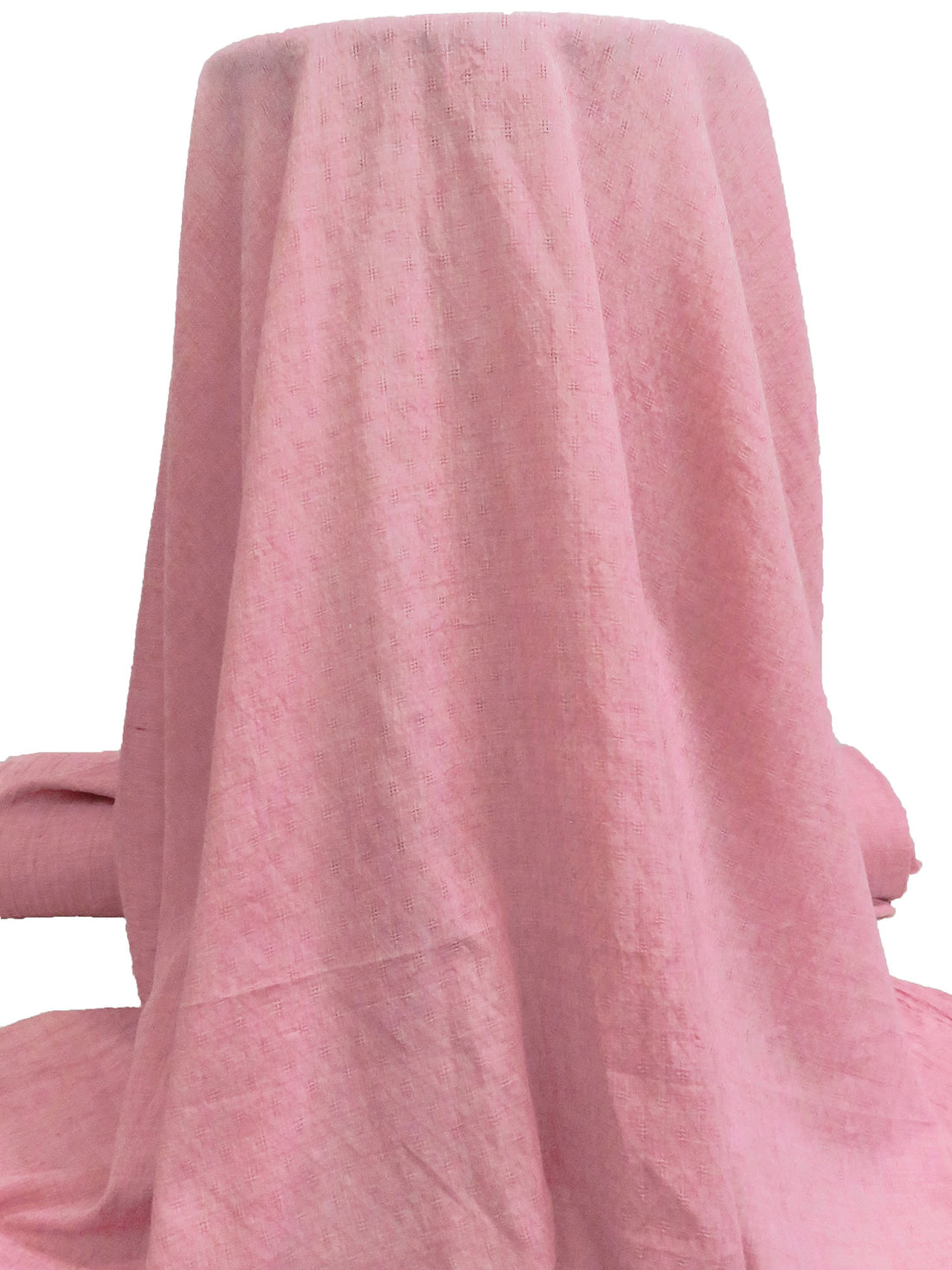 Pale Red 100% Rayon Diamond Leno Weave Gauze 58W