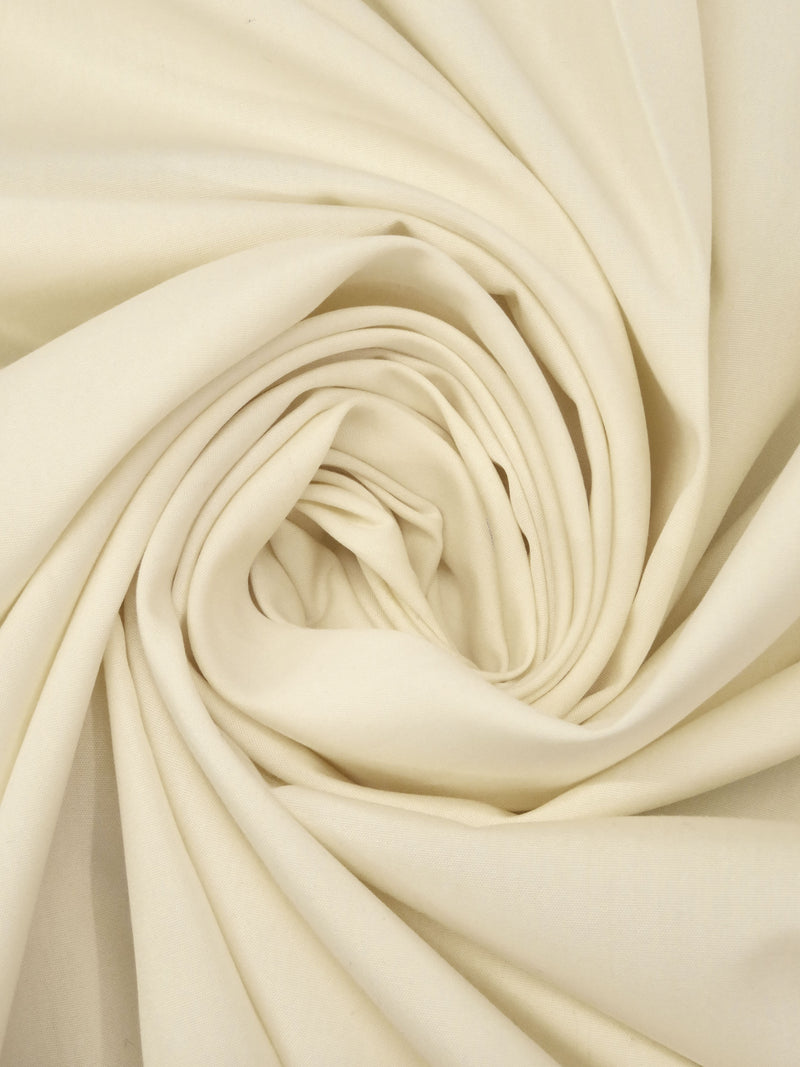 Cream 100% Cotton Shirting 46W