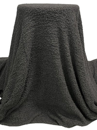 Graphite 100% Polyester Furry Fleece 60W