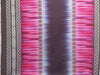 Baked Plum/Magenta/Dark Espresso/Multi 100% Cotton Large Double Border Abstract Print Voile - NY Designer - 56W