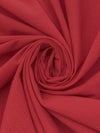 Cardinal Red Polyester/Rayon/Lycra Plainweave Stretch Suiting 58W