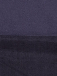 Dark Muted Blueberry/Muted Midnight Navy Cotton/Rayon/Lycra Double-Faced Knit 54W