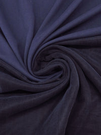 Dark Muted Blueberry/Muted Midnight Navy Cotton/Rayon/Lycra Double-Faced Knit 54W