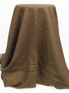 Jute Brown 100% Linen Cross-Dyed Chambray Linen 53W