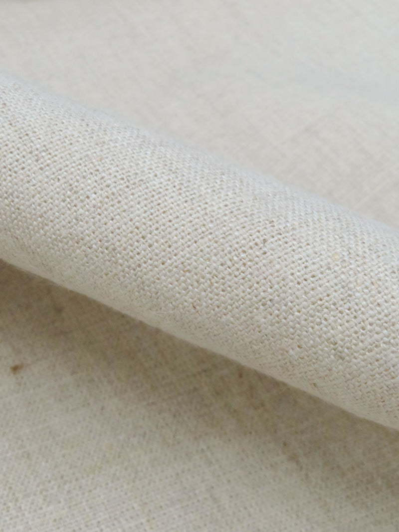Natural Stone 100% Linen Mid-Weight Woven 53W