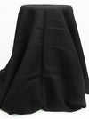 Coal Black 100% Linen Mid-Weight Woven 53W
