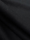 Black Viscose/Linen Linen-Look Shirt Weight Woven 52W