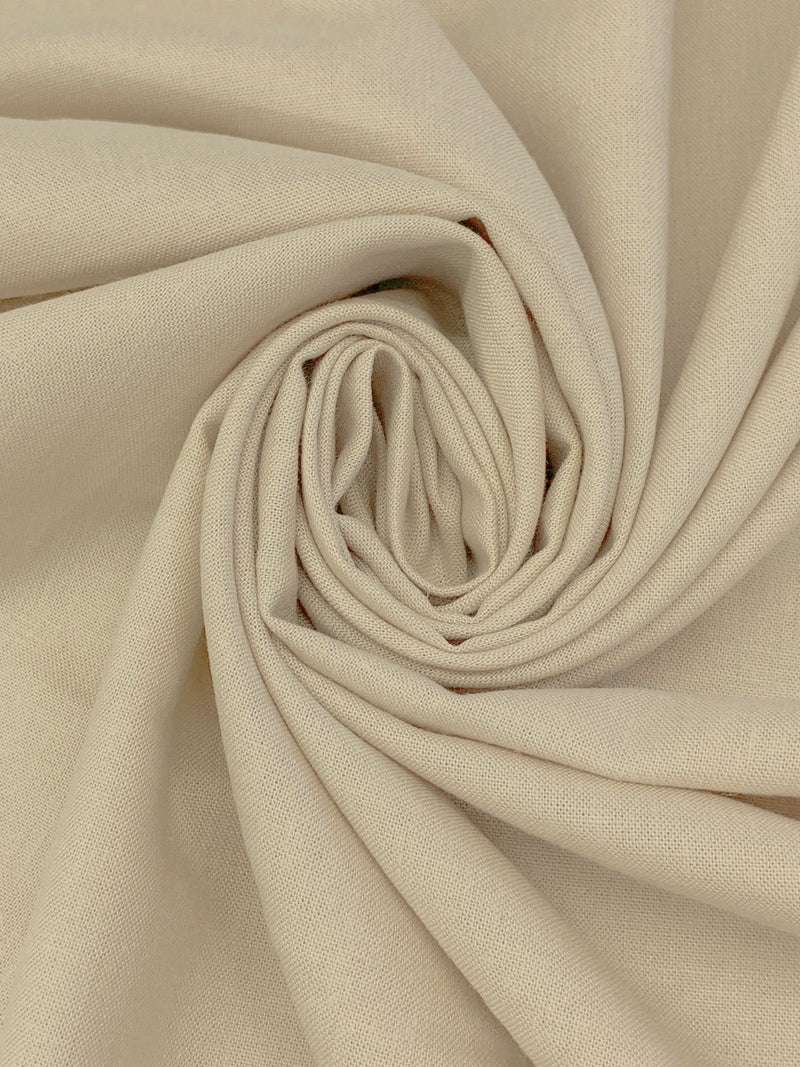 Natural Viscose/Linen Shirt Weight Woven 52W