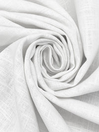 White Linen/Viscose Hopsack Linen 52W