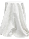 White Linen/Viscose Hopsack Linen 52W