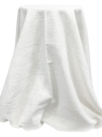 White Linen/Viscose Hopsack Linen 52W