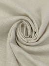 Natural Linen/Viscose Hopsack Linen 52W
