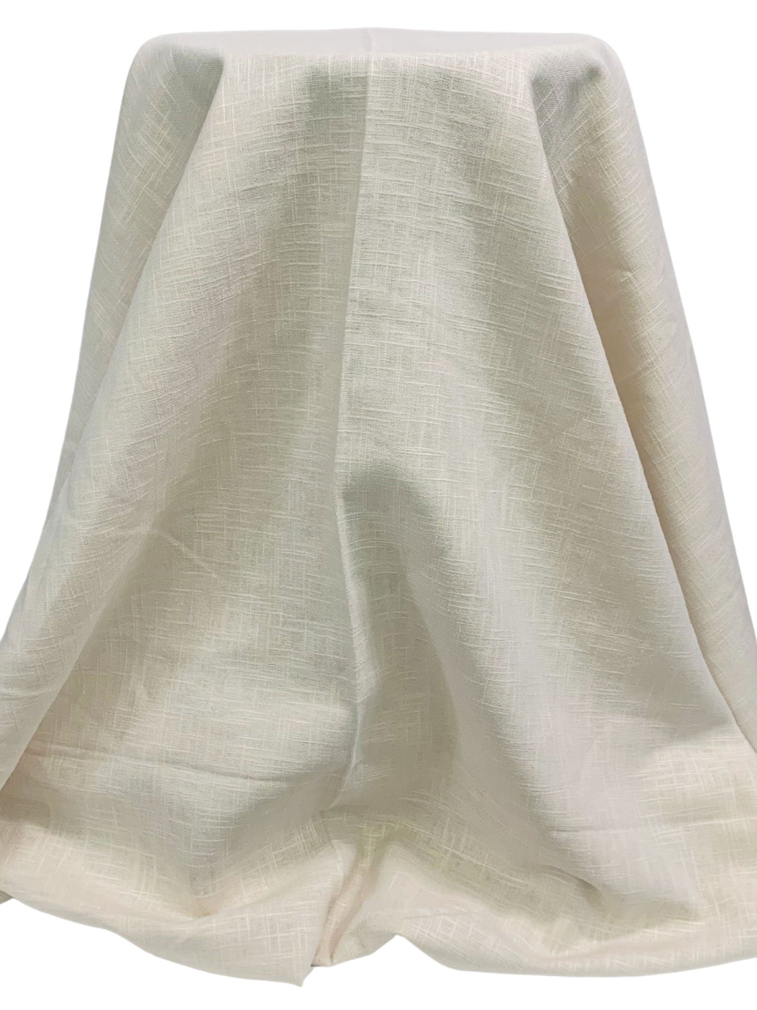 Natural Linen/Viscose Hopsack Linen 52W – Fabric Mart