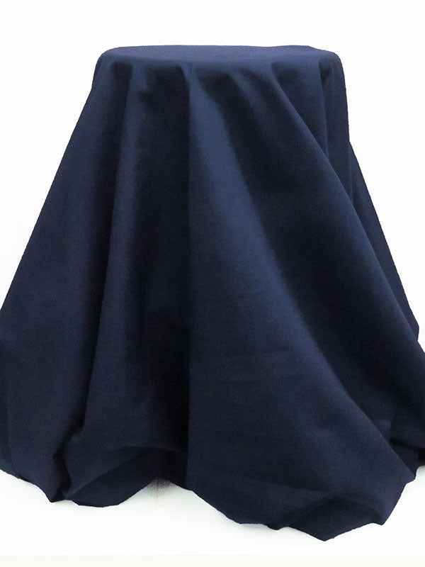 Navy Polyester/Cotton Broadcloth 58W