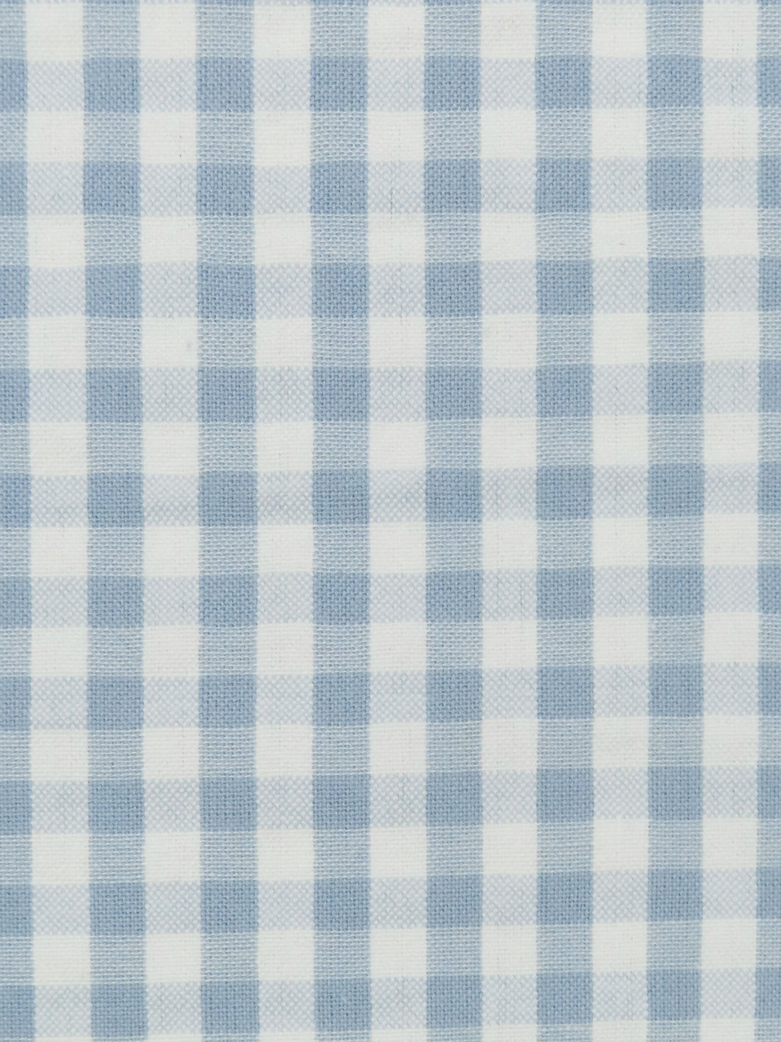 Cerulean Haze/White 100% Cotton Gingham Seersucker 44W