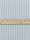 Cerulean Haze/White 100% Cotton Gingham Seersucker 44W